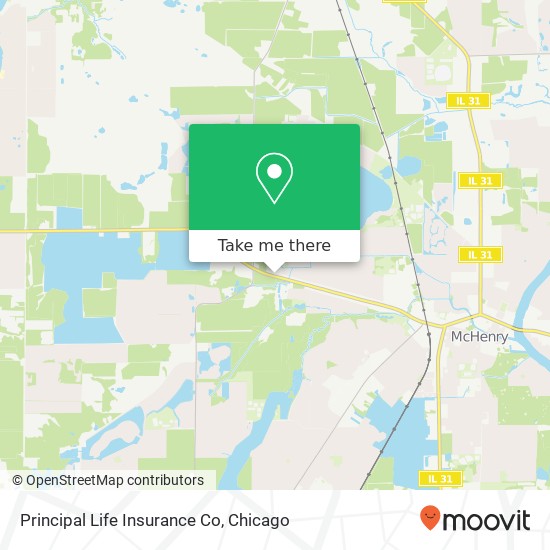 Principal Life Insurance Co map