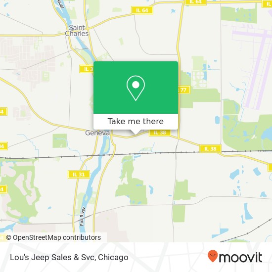 Mapa de Lou's Jeep Sales & Svc