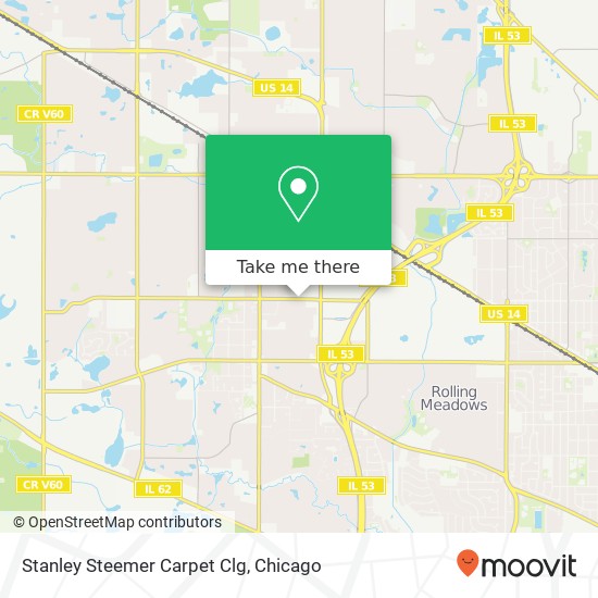 Stanley Steemer Carpet Clg map