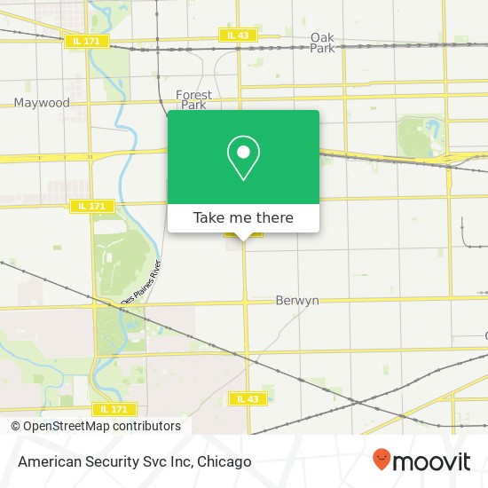 American Security Svc Inc map