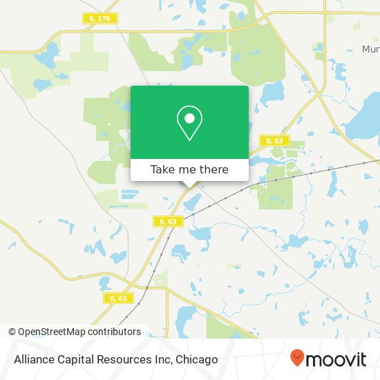 Alliance Capital Resources Inc map