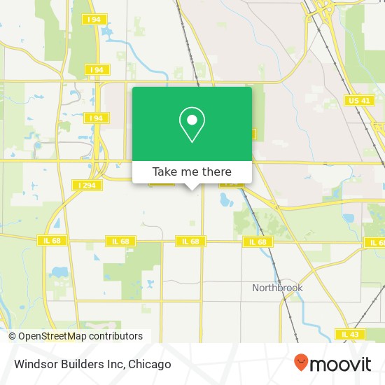 Windsor Builders Inc map