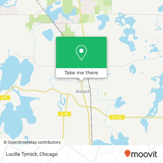 Lucille Tymick map