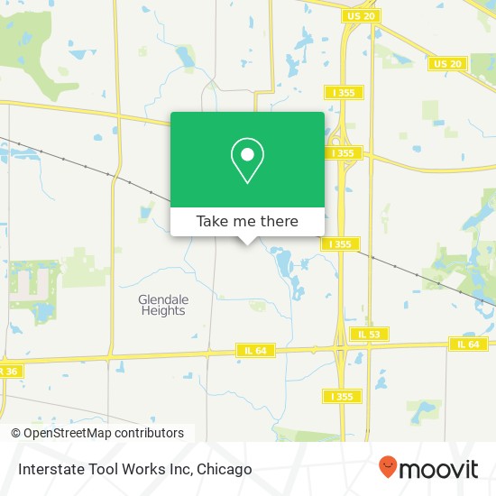 Mapa de Interstate Tool Works Inc