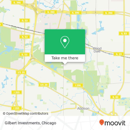 Gilbert Investments map