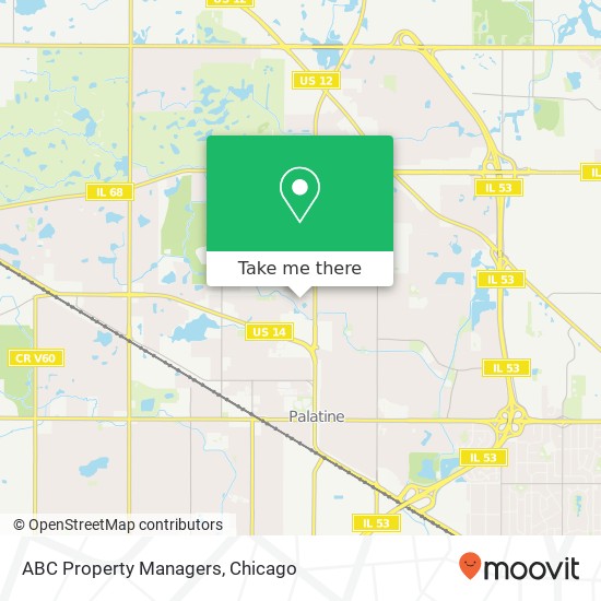 Mapa de ABC Property Managers