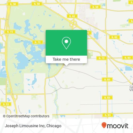 Joseph Limousine Inc map