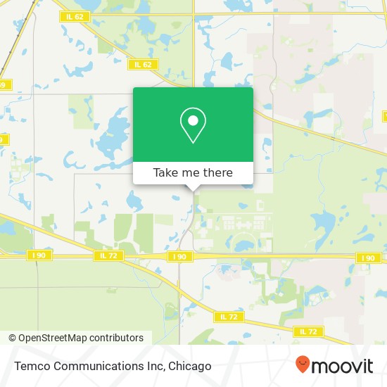 Mapa de Temco Communications Inc