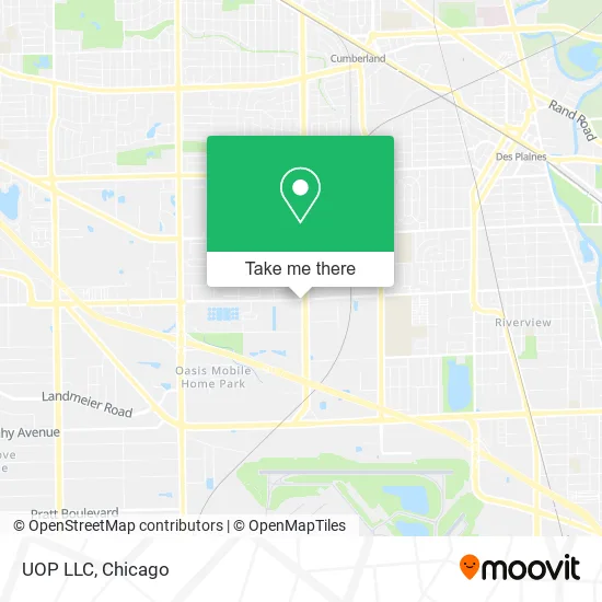 Mapa de UOP LLC