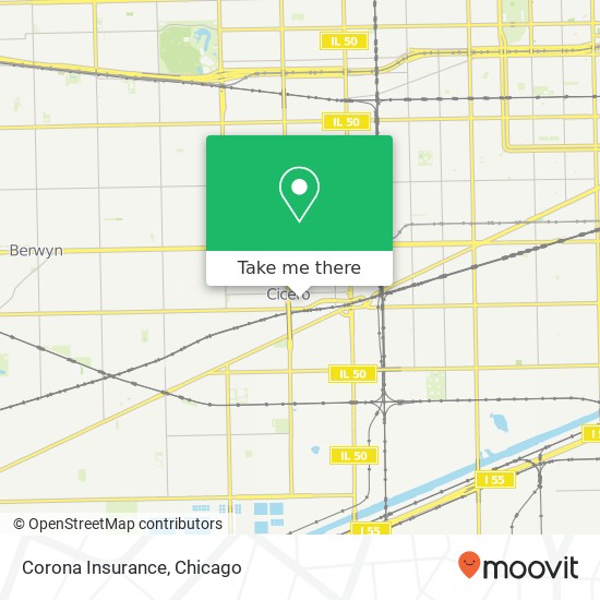 Corona Insurance map