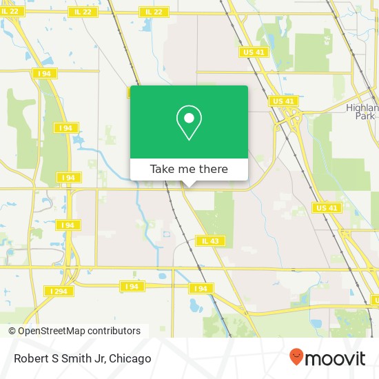 Robert S Smith Jr map