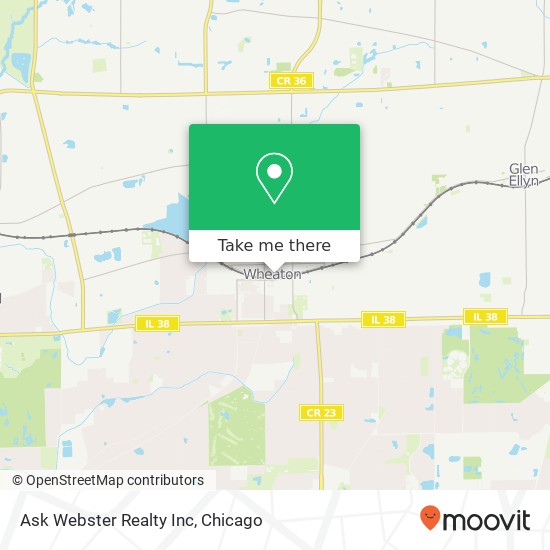 Ask Webster Realty Inc map