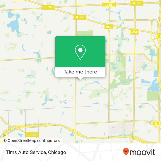 Mapa de Tims Auto Service