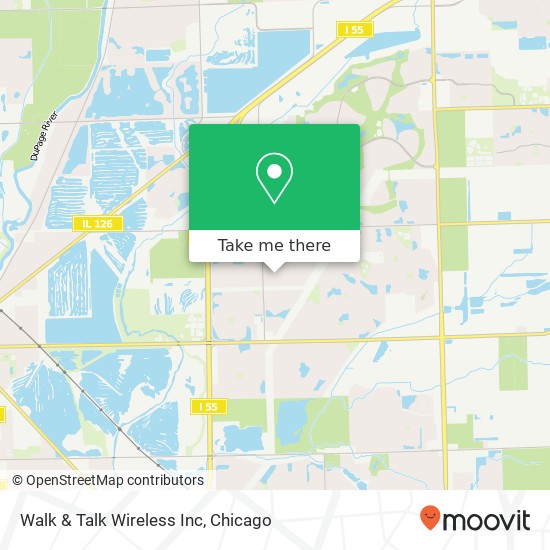 Walk & Talk Wireless Inc map