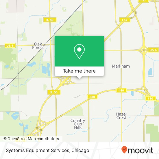 Systems Equipment Services map