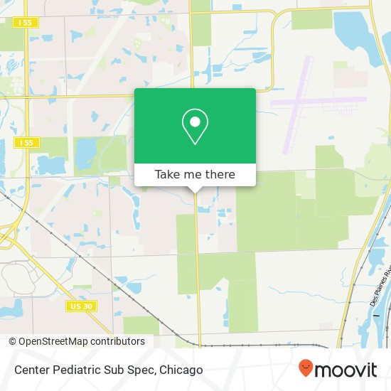 Mapa de Center Pediatric Sub Spec