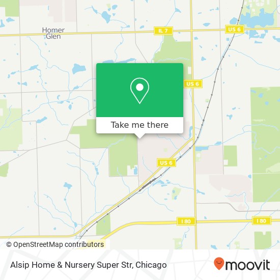 Mapa de Alsip Home & Nursery Super Str