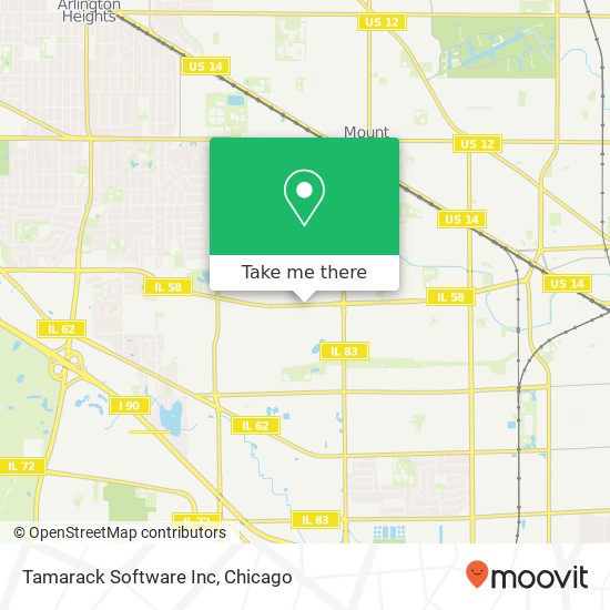 Tamarack Software Inc map
