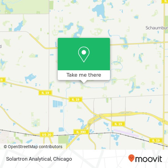 Mapa de Solartron Analytical