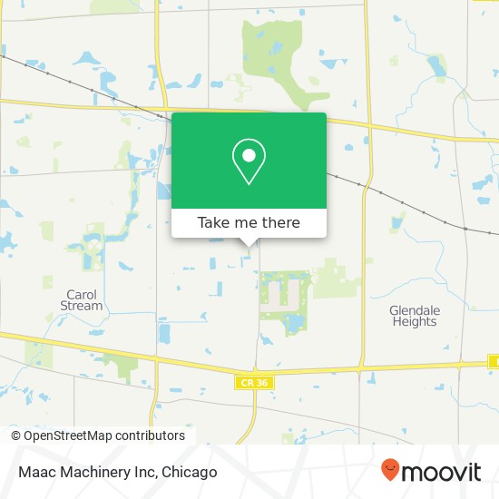 Maac Machinery Inc map