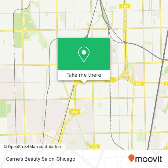 Carrie's Beauty Salon map