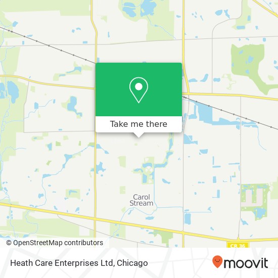 Heath Care Enterprises Ltd map