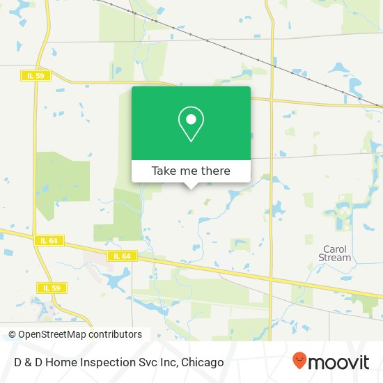 Mapa de D & D Home Inspection Svc Inc