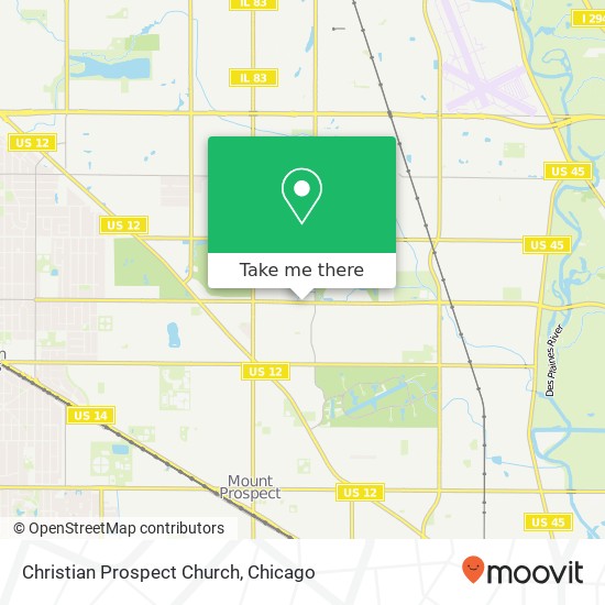 Mapa de Christian Prospect Church