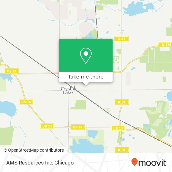 AMS Resources Inc map