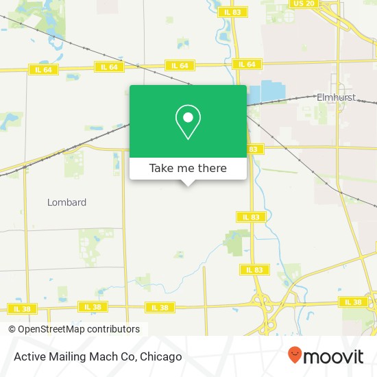 Mapa de Active Mailing Mach Co