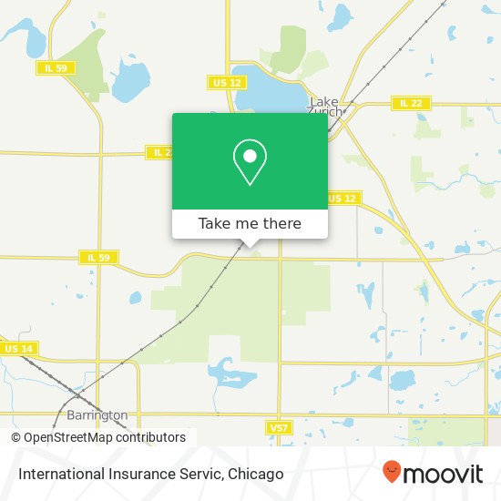 Mapa de International Insurance Servic