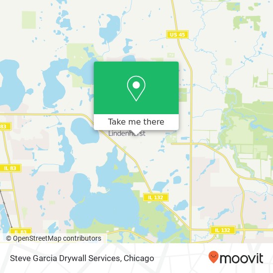 Steve Garcia Drywall Services map