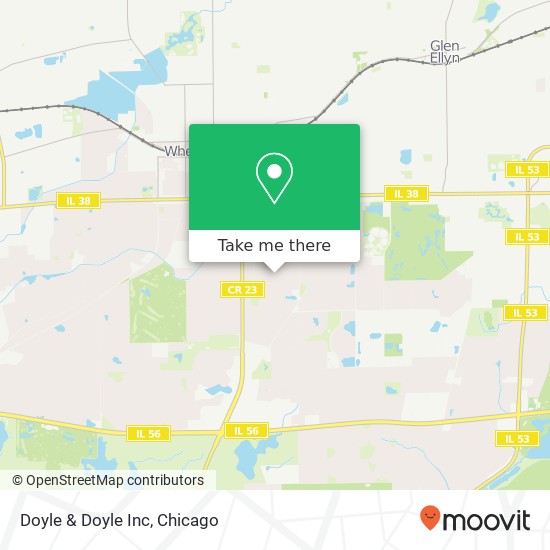 Doyle & Doyle Inc map