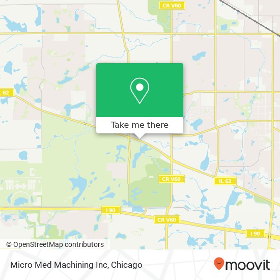 Micro Med Machining Inc map