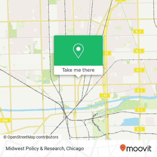 Midwest Policy & Research map