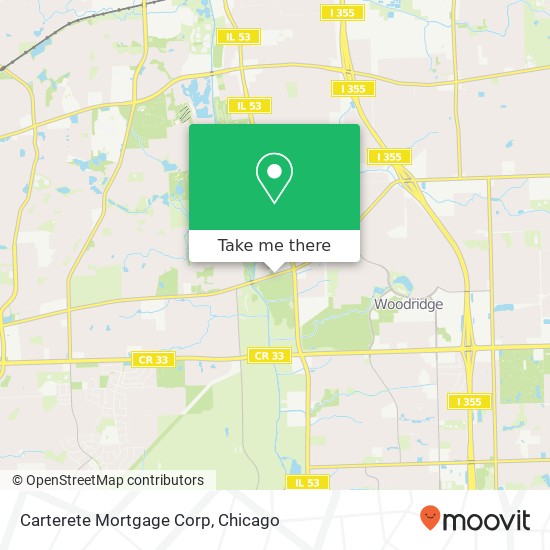 Mapa de Carterete Mortgage Corp