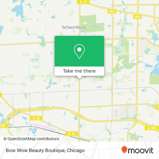 Bow Wow Beauty Boutique map