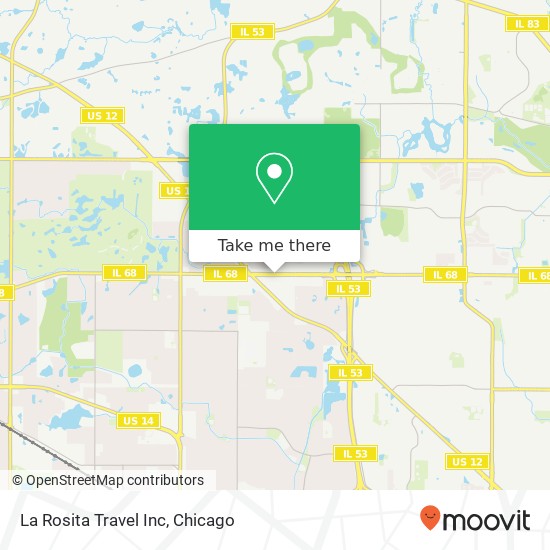 La Rosita Travel Inc map