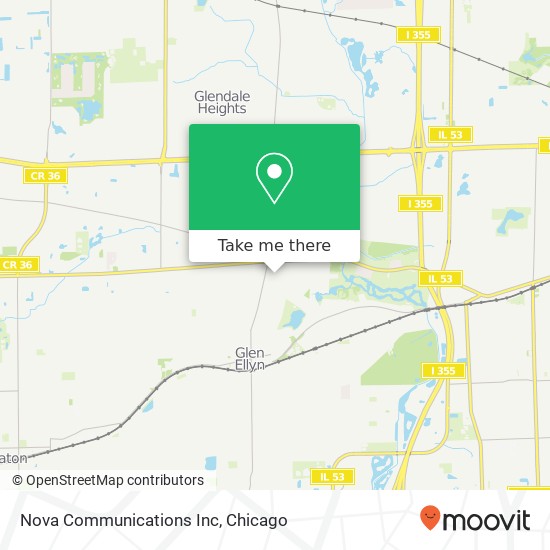 Nova Communications Inc map