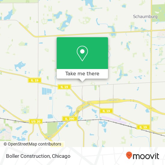 Boller Construction map