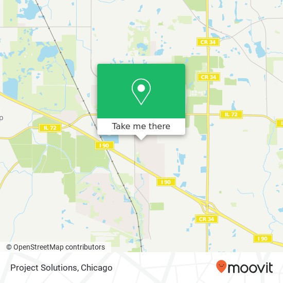 Project Solutions map