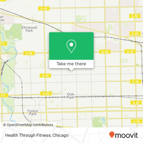 Health Through Fitness map