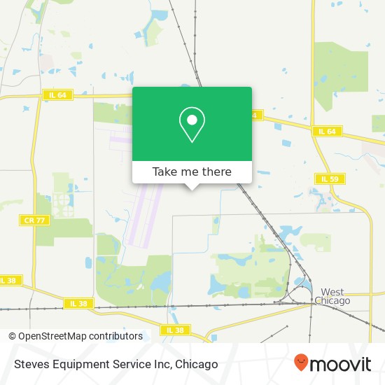 Mapa de Steves Equipment Service Inc