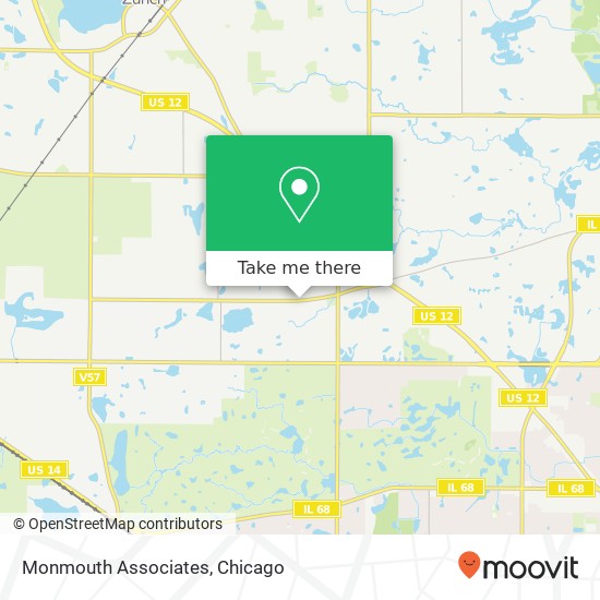 Mapa de Monmouth Associates