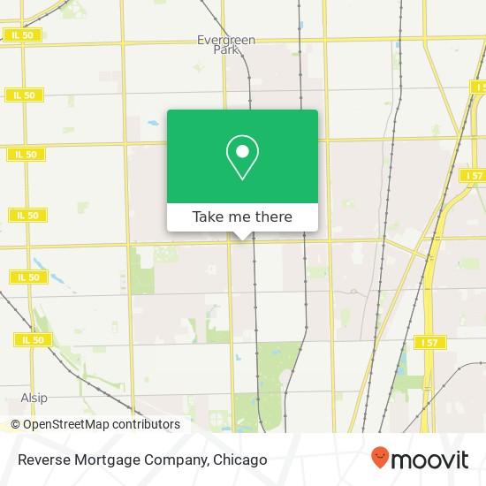 Mapa de Reverse Mortgage Company