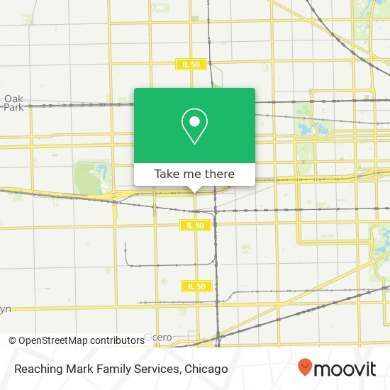 Reaching Mark Family Services map