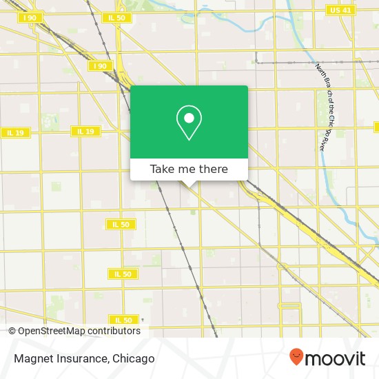 Magnet Insurance map