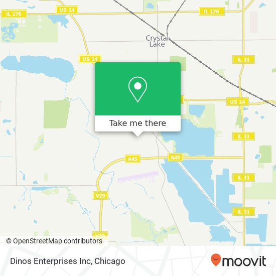 Dinos Enterprises Inc map