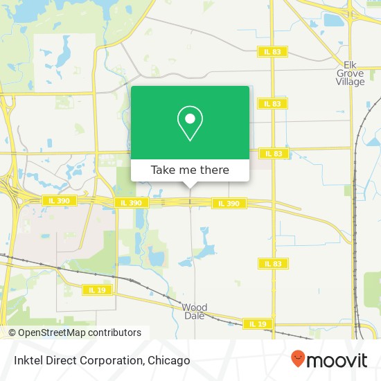 Mapa de Inktel Direct Corporation