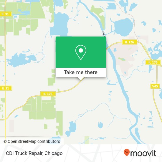 CDI Truck Repair map